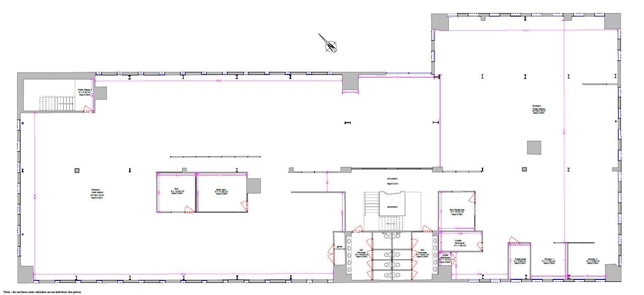 Bureau Mérignac 3070m² Location bureau Mérignac Gironde OLBUR2528747 2